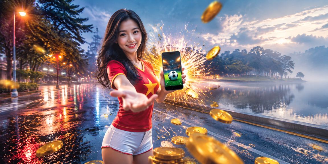 Người dùng tại Đà Lạt theo dõi kèo bóng đá và ưu đãi tiền thưởng theo sự kiện trên điện thoại