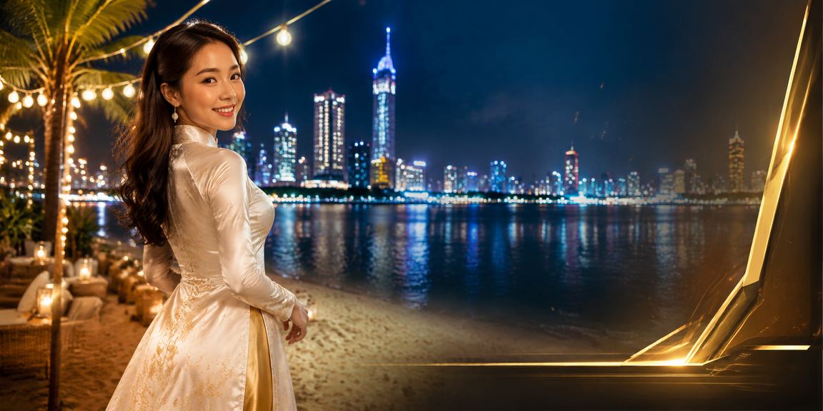 Người chơi tại TP. Hồ Chí Minh mặc áo dài trải nghiệm casino giải trí trực tuyến trên điện thoại