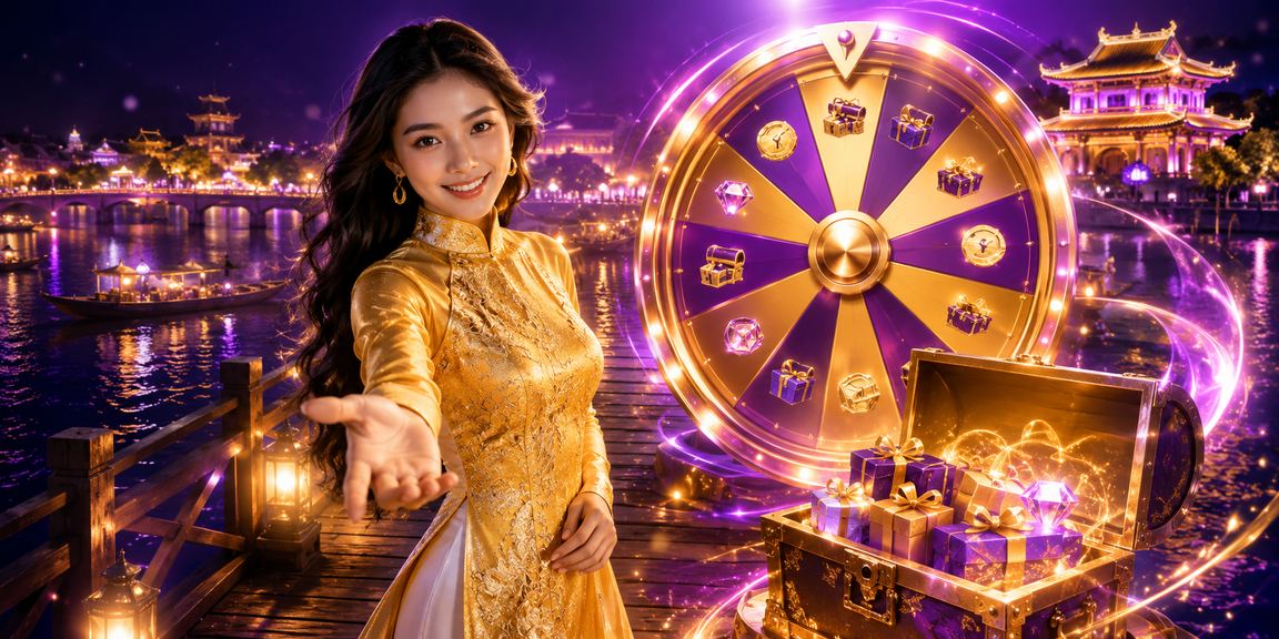 Người chơi tại Huế thưởng thức roulette live casino với trang phục áo dài truyền thống